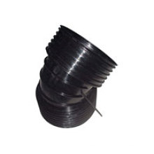 PP raccord moule - 45 Deg ondulé coude